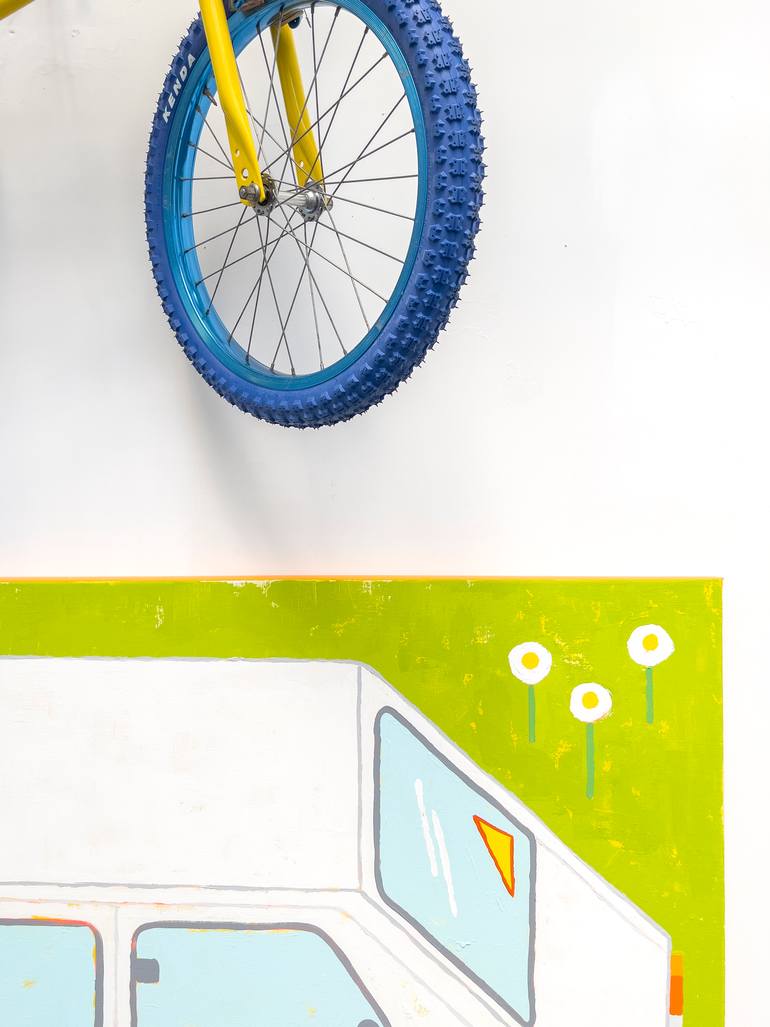 Original Contemporary Car Painting by Kike Ibáñez