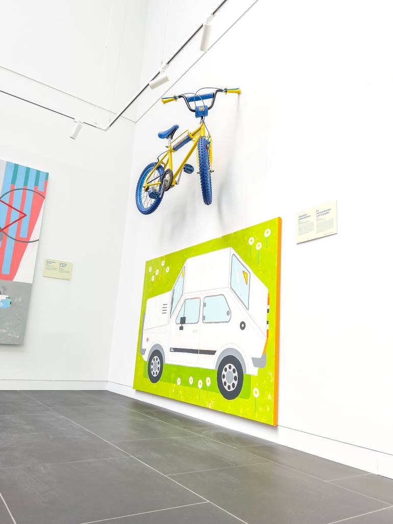 Original Contemporary Car Painting by Kike Ibáñez