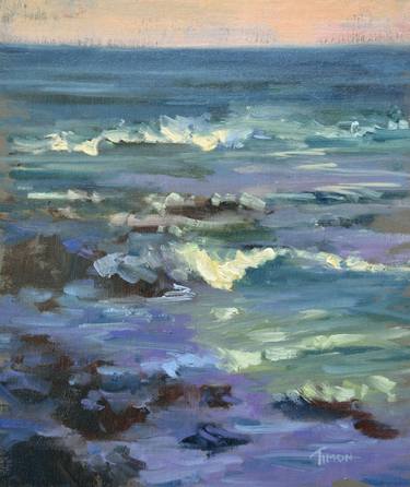 Original Impressionism Seascape Paintings by Timon Sloane