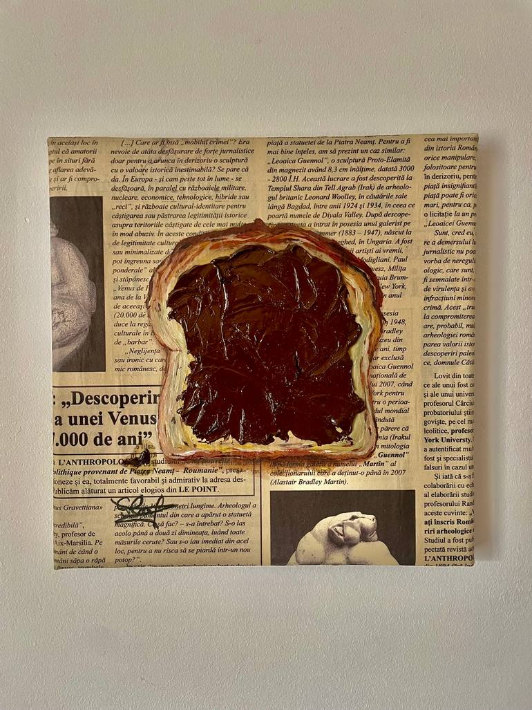 Original Minimalism Pop Culture/Celebrity Painting by Silviu Rusînac