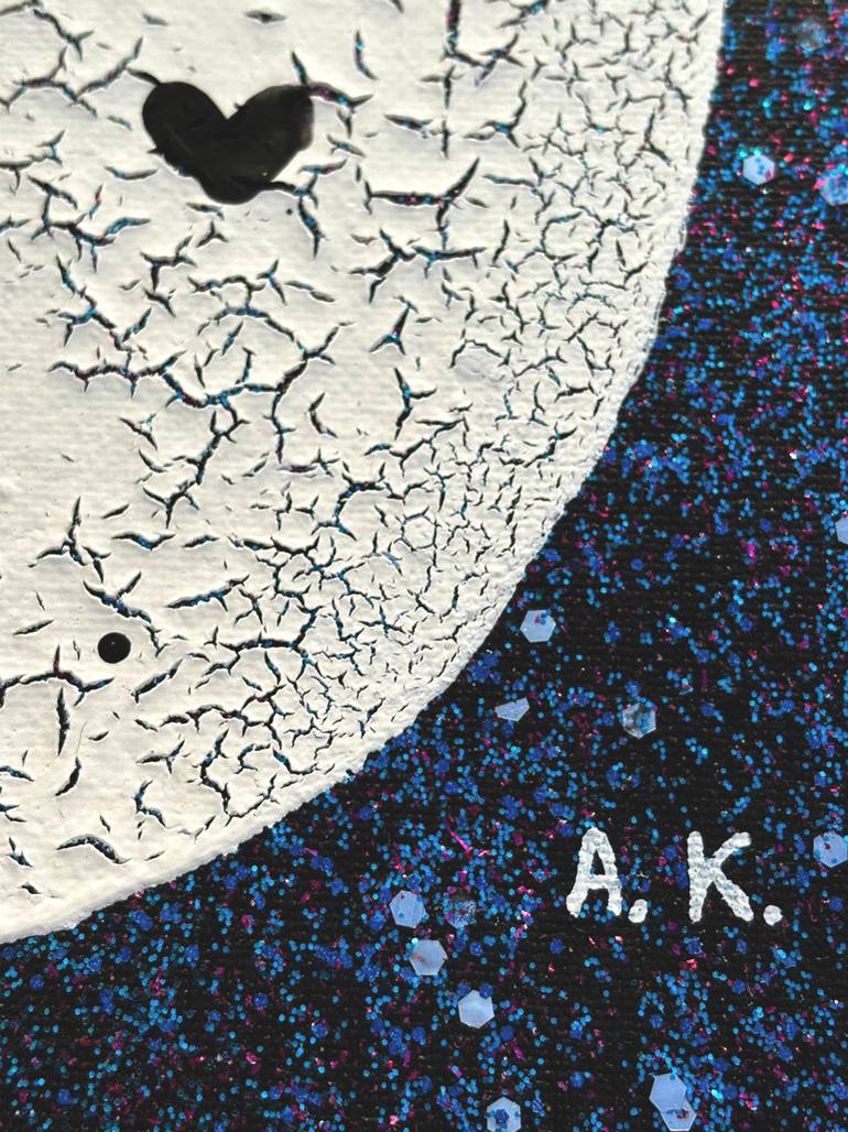 Original Abstract Fantasy Painting by Anastasia Kokler