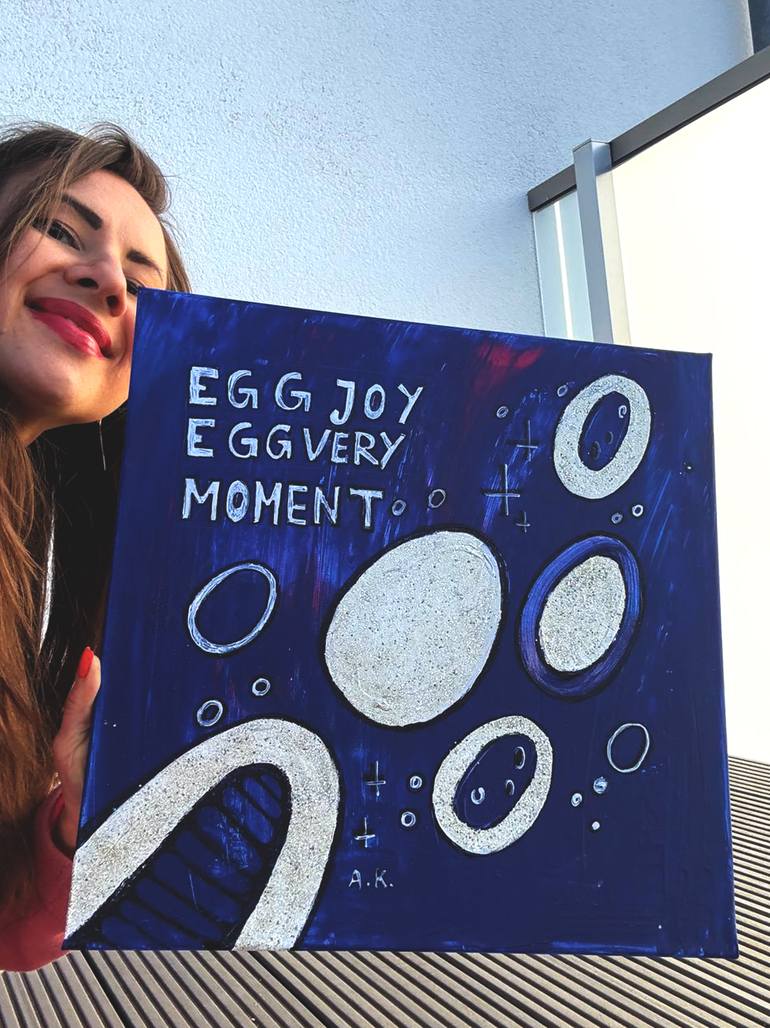 Original Expressionism Abstract Painting by Anastasia Kokler