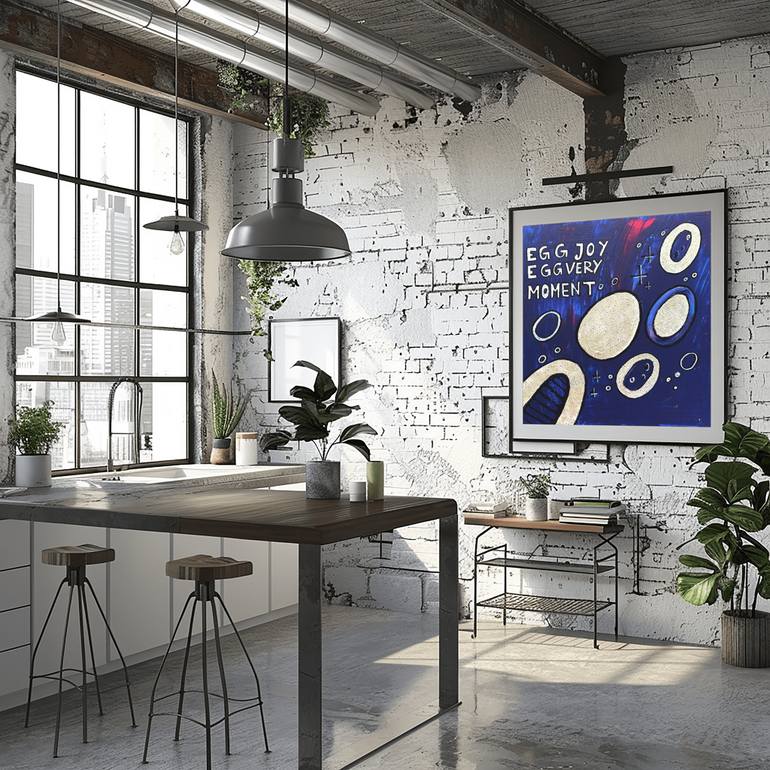 Original Expressionism Abstract Painting by Anastasia Kokler
