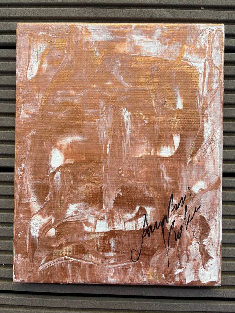 Original Art Deco Abstract Painting by Anastasia Kokler