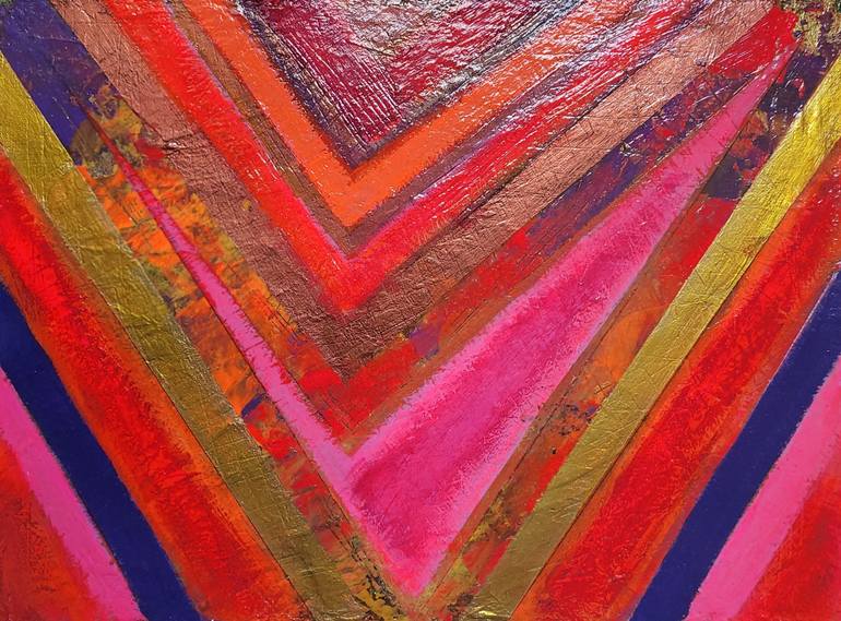 Original Abstract Women Painting by Laura El-Baroudi