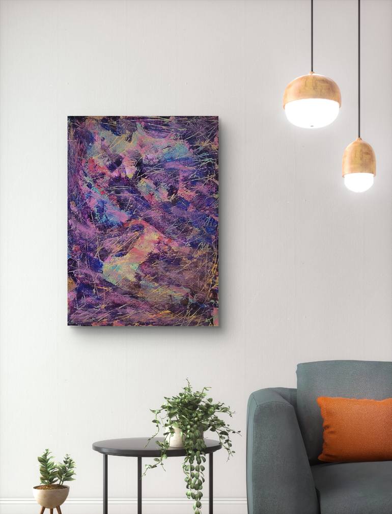 Original Contemporary Abstract Painting by Laura El-Baroudi
