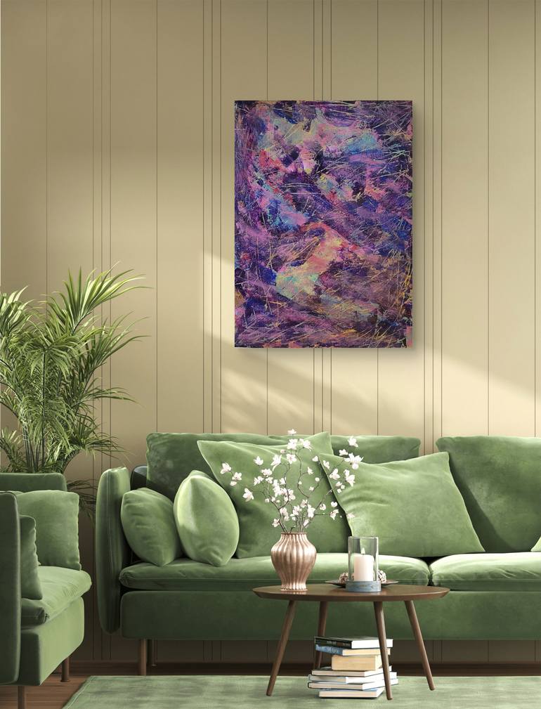 Original Contemporary Abstract Painting by Laura El-Baroudi