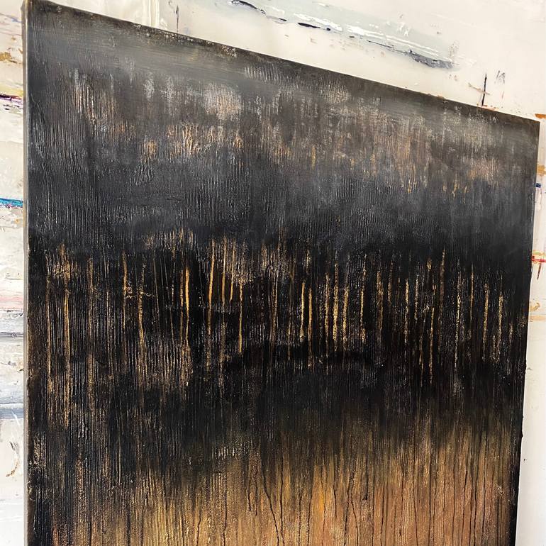 Original Abstract Expressionism Abstract Painting by Svitlana Balynska