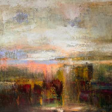 Original Abstract Landscape Painting by Svitlana Balynska