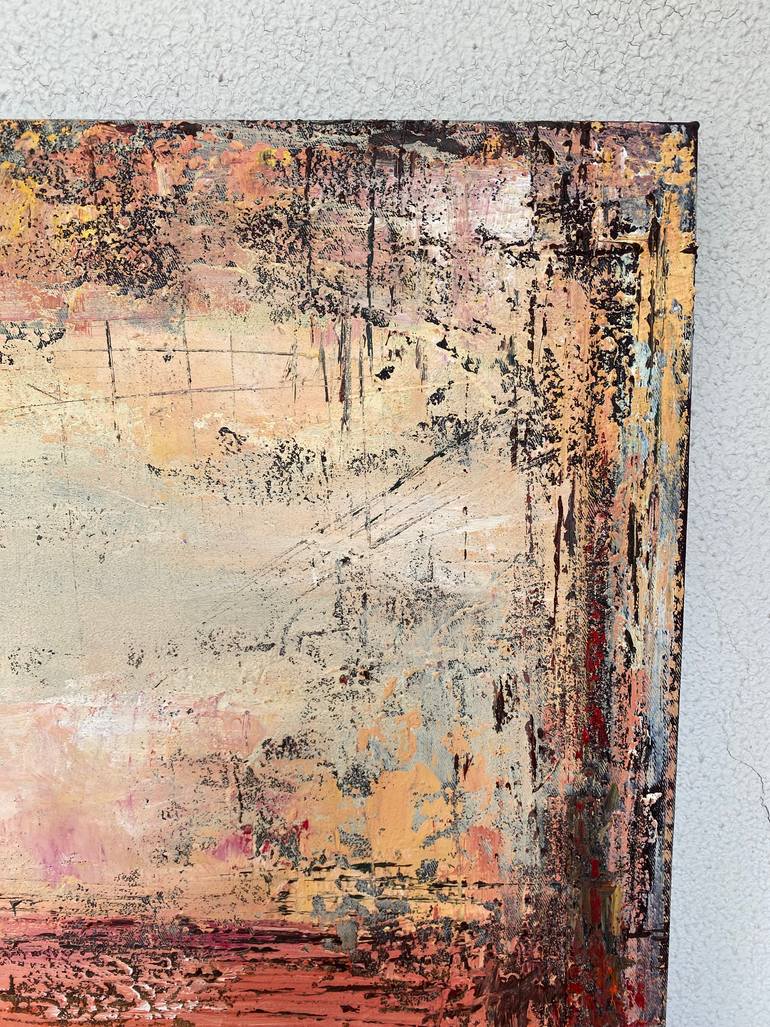Original Abstract Expressionism Landscape Painting by Svitlana Balynska