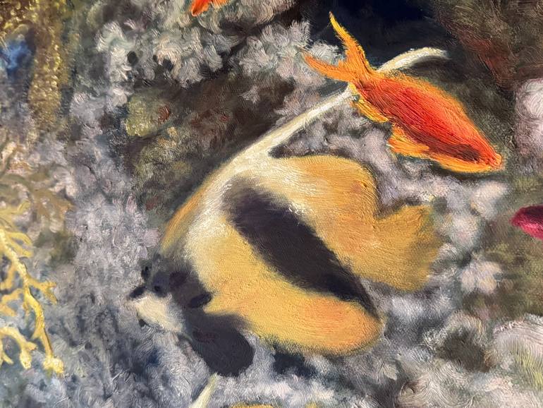 Original Impressionism Animal Painting by Francesca Graziano