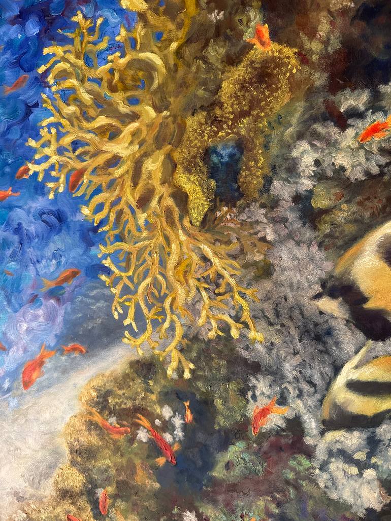 Original Impressionism Animal Painting by Francesca Graziano