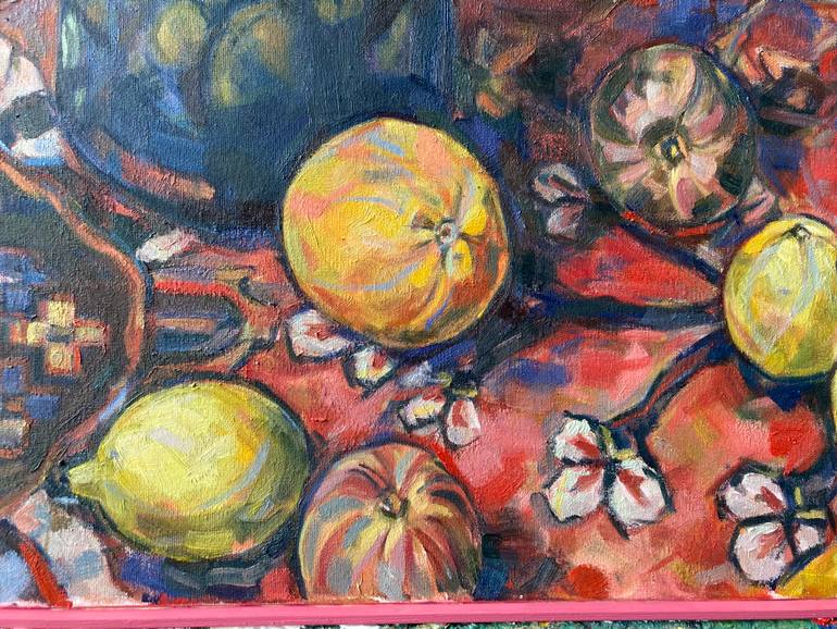 Original Fauvism Nature Painting by Lasse Pfeiffer Grundsøe