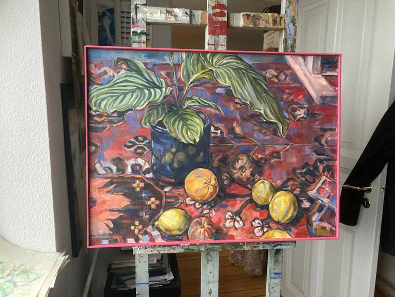 Original Fauvism Nature Painting by Lasse Pfeiffer Grundsøe