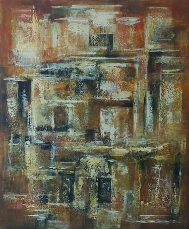 Original Abstract Paintings by Aziz Abu Ghazaleh