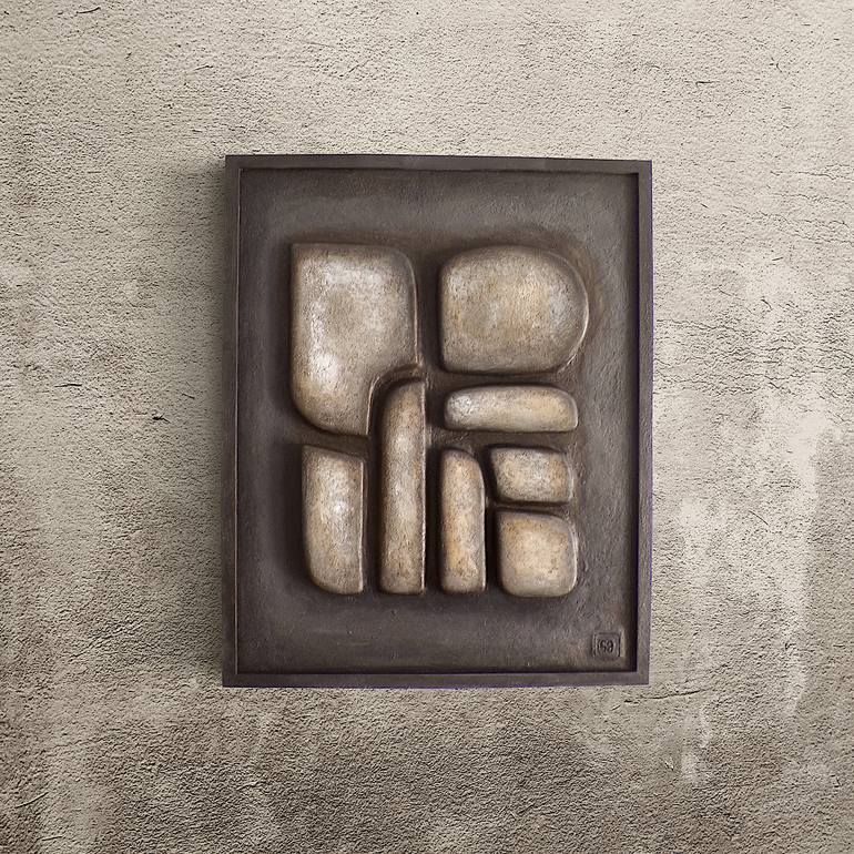 Original Bauhaus Abstract Sculpture by Zorya E Ordaz
