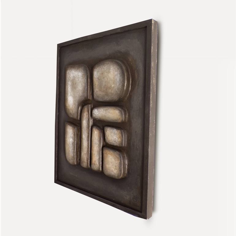 Original Bauhaus Abstract Sculpture by Zorya E Ordaz