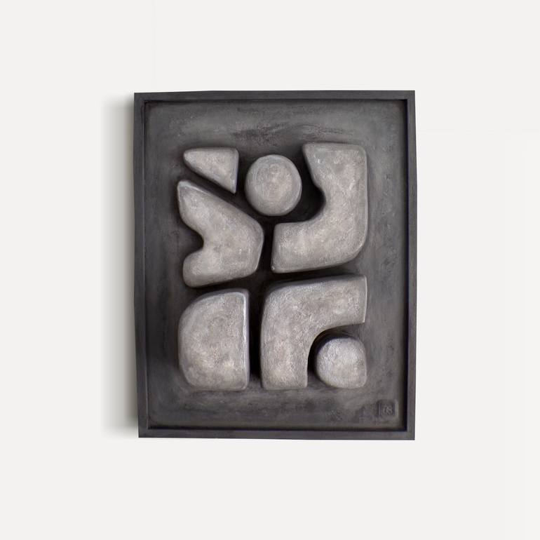 Original Bauhaus Abstract Sculpture by Zorya E Ordaz