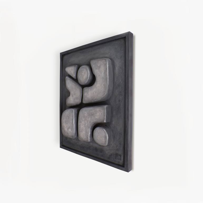 Original Bauhaus Abstract Sculpture by Zorya E Ordaz