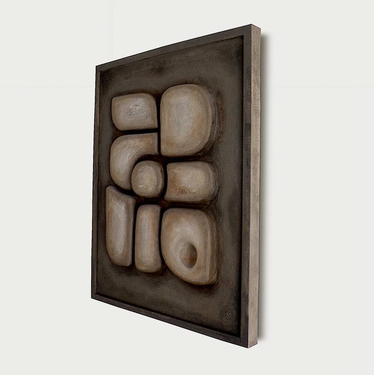 Original Bauhaus Abstract Sculpture by Zorya E Ordaz