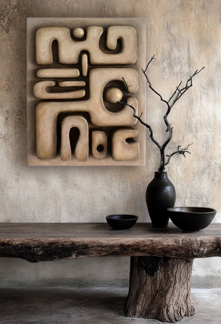Original Contemporary Abstract Sculpture by Zorya E Ordaz