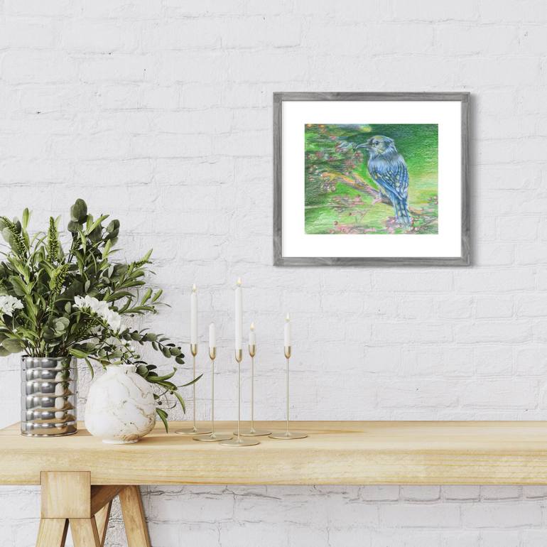 Original Illustration Animal Drawing by Alisa Cherkun Drukman