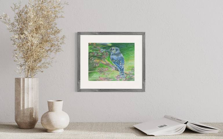 Original Illustration Animal Drawing by Alisa Cherkun Drukman