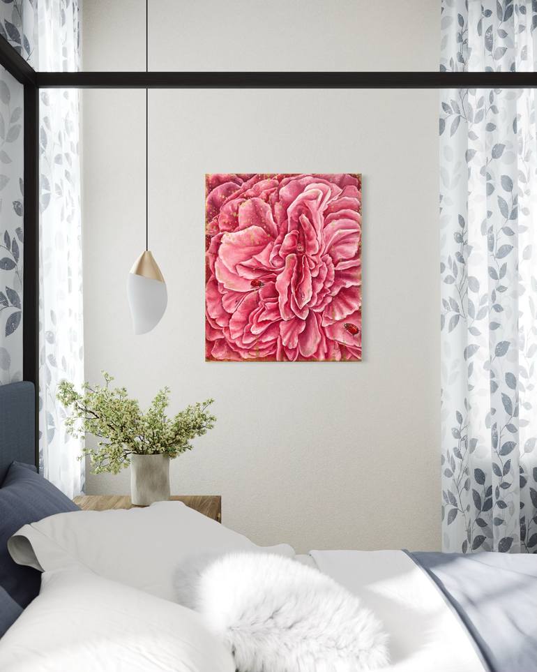 Original Realism Botanic Painting by Alisa Cherkun Drukman