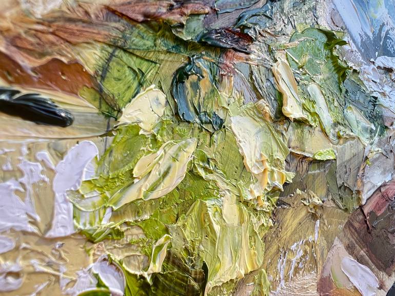 Original Abstract Food & Drink Painting by Alisa Cherkun Drukman