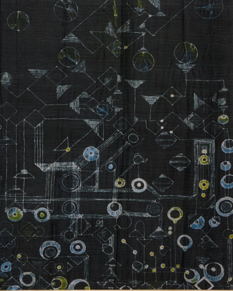 Original Conceptual Classical Mythology Mixed Media by Pallava Chaudhary