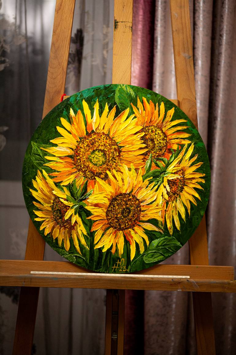 Original Contemporary Floral Drawing by Yuliia Novikova