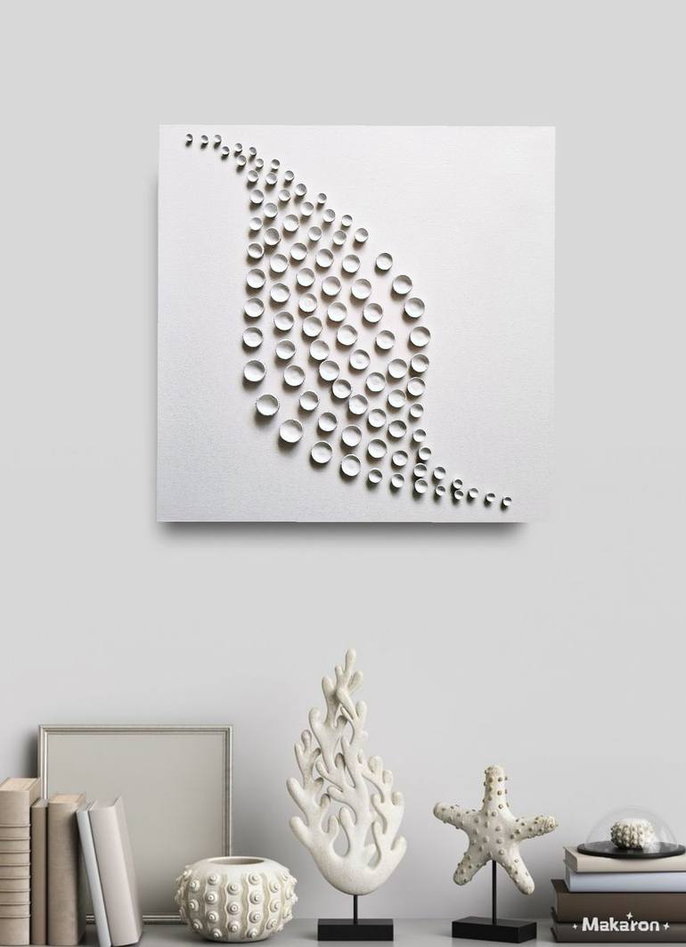 Original Abstract Botanic Painting by Viki Vorontsova
