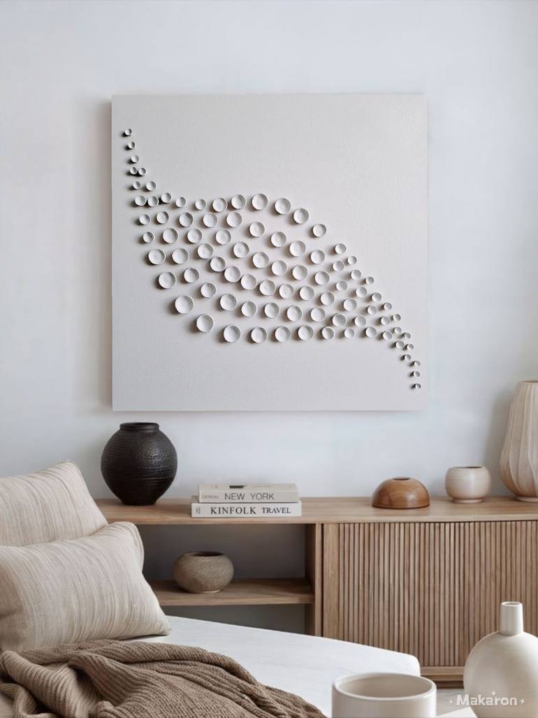 Original Abstract Botanic Painting by Viki Vorontsova