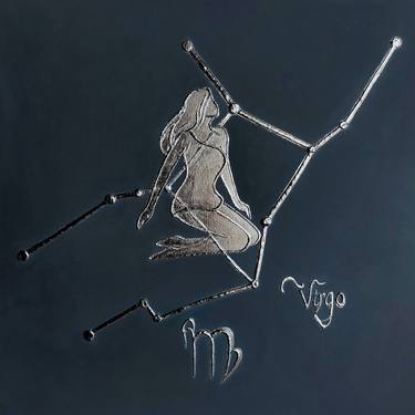Original Abstract Women Mixed Media by Viki Vorontsova