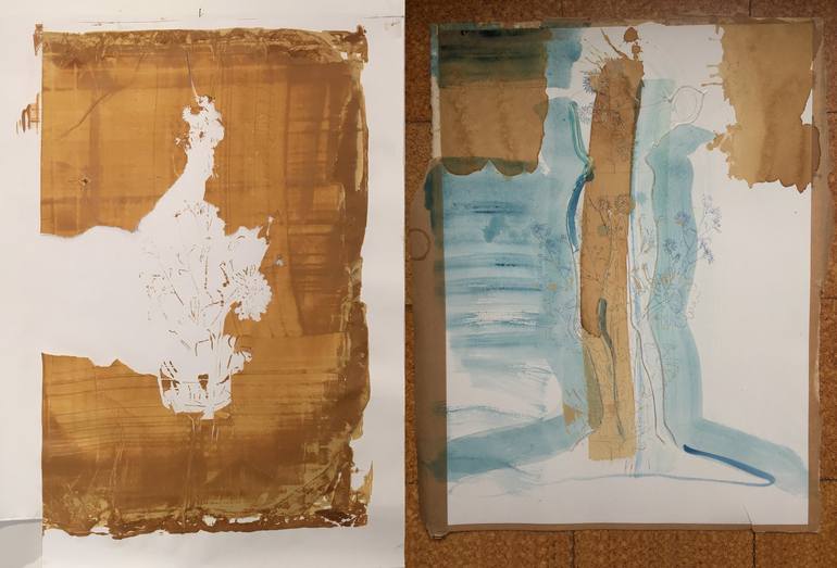 Print of Abstract Expressionism Abstract Paintings by Jane Ostler