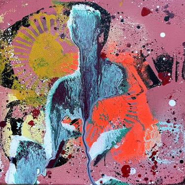Original Abstract Expressionism Abstract Drawings by Kndr Art