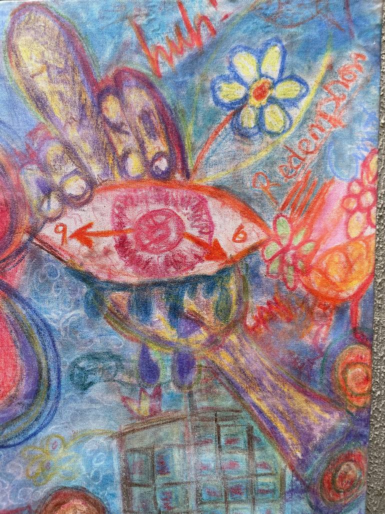 Original Abstract Expressionism Abstract Painting by ‘Lase Sodiya
