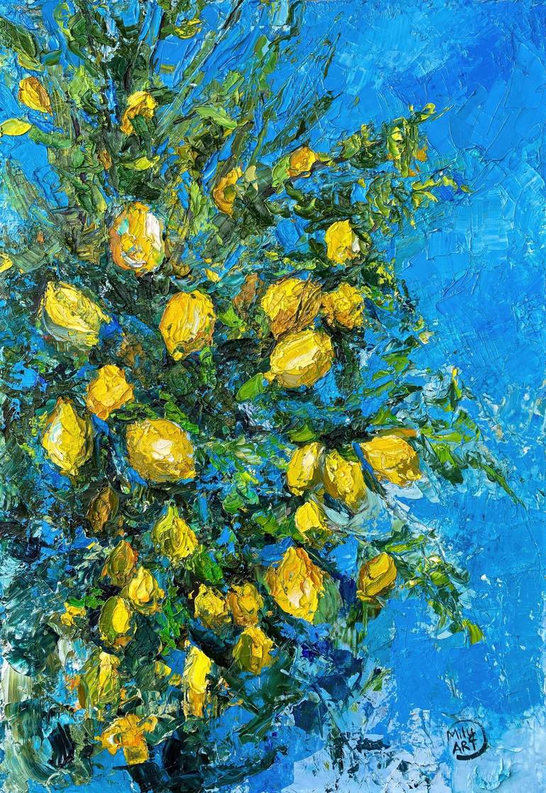 Print of Impressionism Garden Paintings by Mily Art