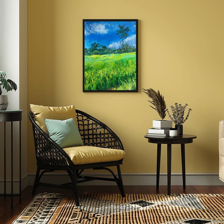 Original Impressionism Landscape Painting by Mily Art