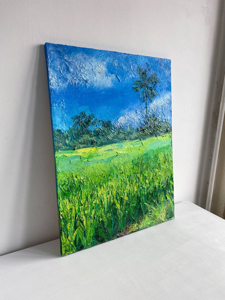 Original Impressionism Landscape Painting by Mily Art