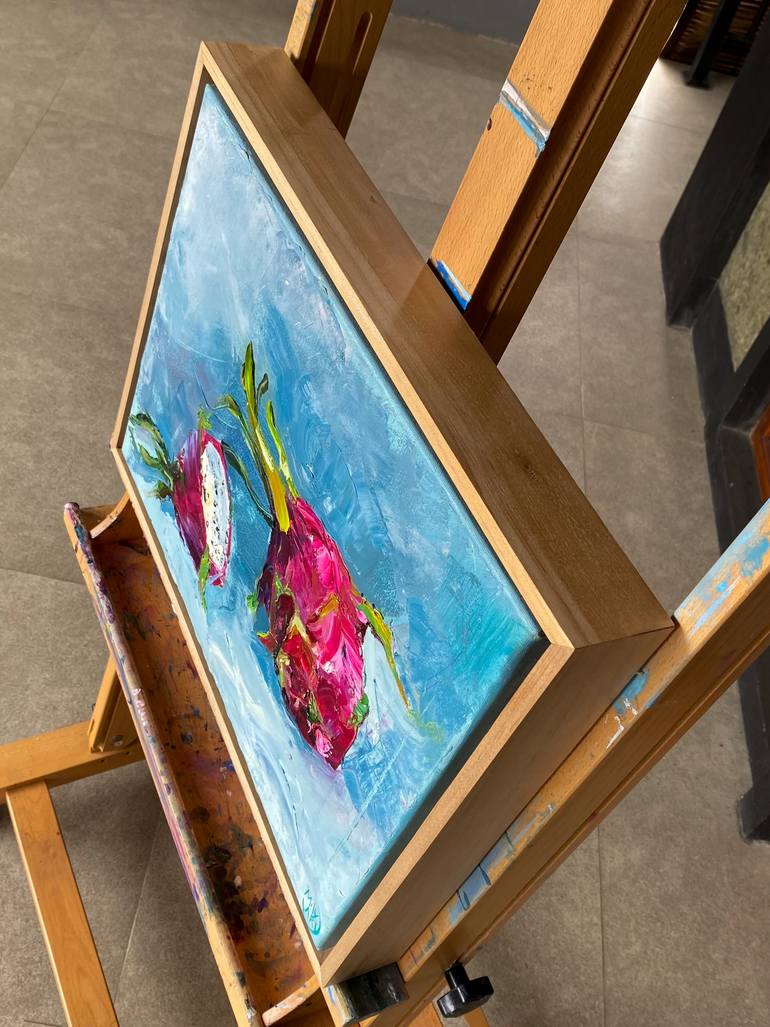 Original Impressionism Still Life Painting by Mily Art