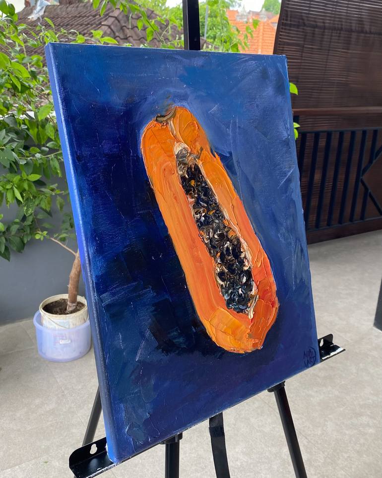 Original Impressionism Still Life Painting by Mily Art