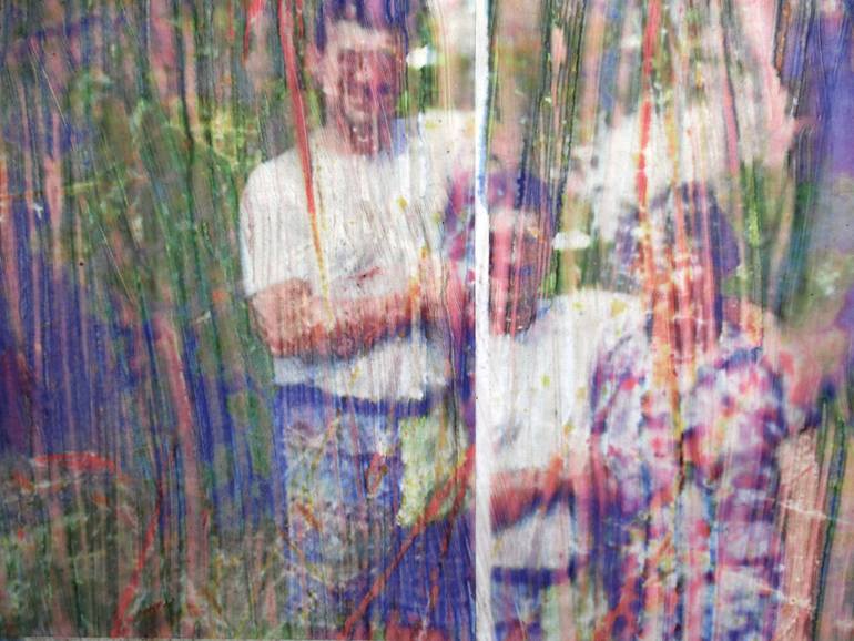 Original Expressionism Family Painting by Enzo Comin