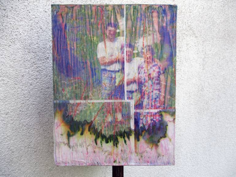 Original Expressionism Family Painting by Enzo Comin