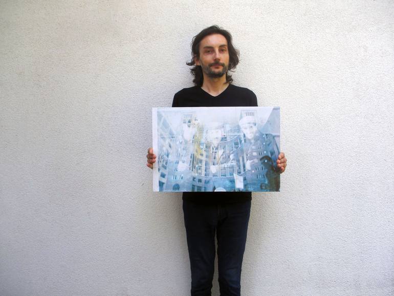 Original Abstract Other Painting by Enzo Comin