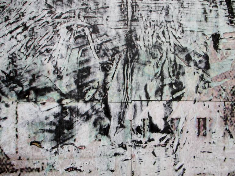 Original Abstract Expressionism Landscape Painting by Enzo Comin
