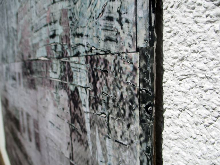 Original Abstract Expressionism Landscape Painting by Enzo Comin