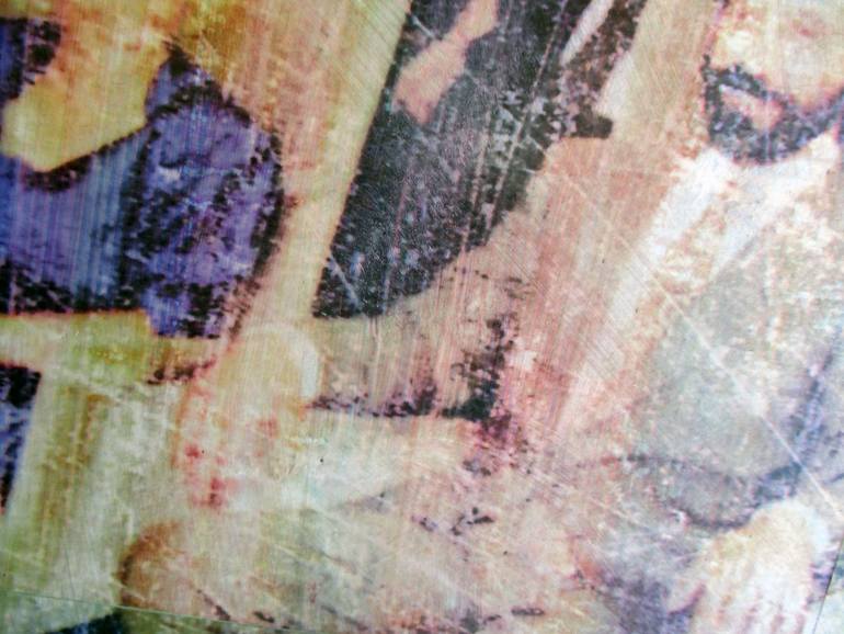 Original Conceptual People Painting by Enzo Comin