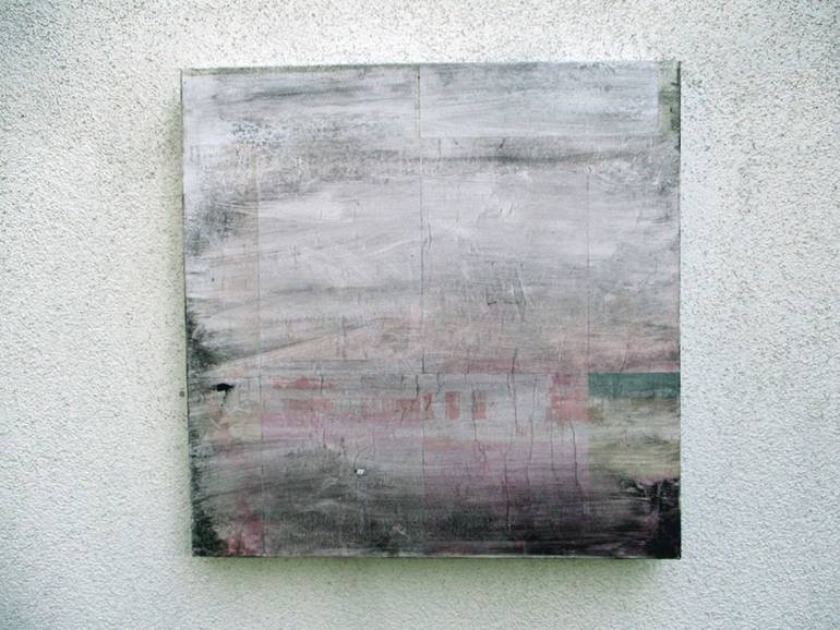 Original Conceptual Abstract Painting by Enzo Comin