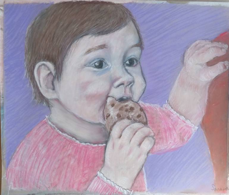 Print of Realism Children Paintings by Sara Matthias